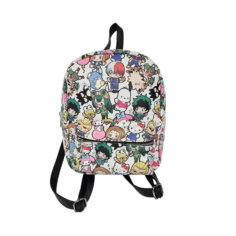My Hero Academia Hello Kitty Sanrio Chibi Character Backpack K-Pop